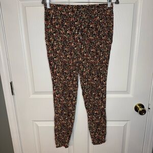 Michael Stars Multicolor Floral Women's Cropped Pants Size Small GUC